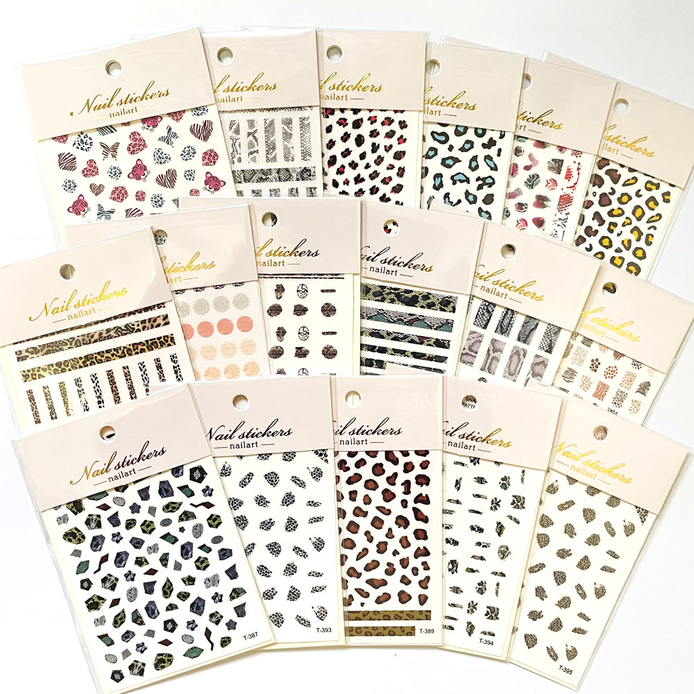 Commercial Printing Paper - 1 blatt Leopard Aufkleber 3D Sliders