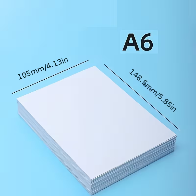 Commercial Printing Paper - A6 Kopierpapier, kleine Größe, Druckpapier, 500