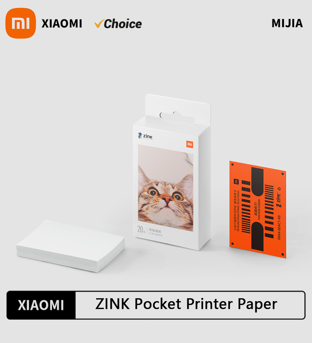Commercial Printing Paper - Original 100 % Xiaomi ZINK Taschendruckerpapier,