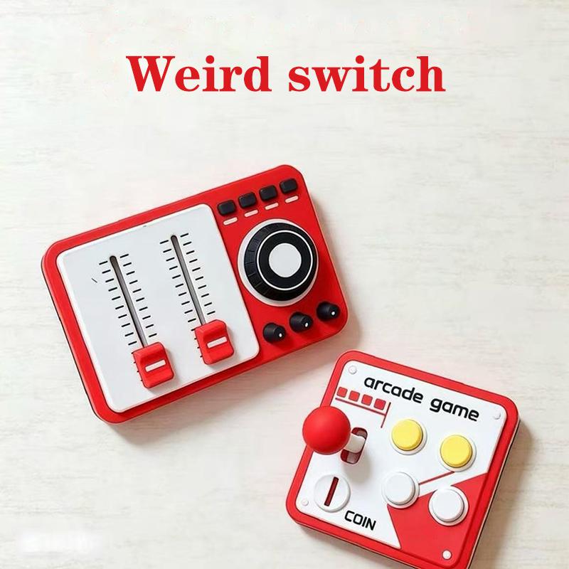 Hall Commercial Printing - Retro-Spielkonsolen-Joystick-Schalter: Premium 3D-Druck-Panel-Buchsensteuerung für kommerzielle Spielhallen-Inneneinrichtung