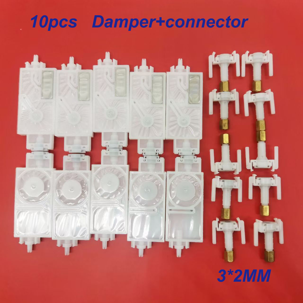 10PCS DX5 UV tinte dämpfer für – Eco Solvent Ink Cartridge Bewertung und Preis