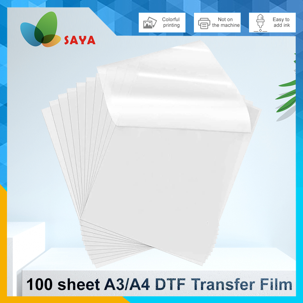 50/100 Stück DTF-Folie A3/A4 D – Commercial Printing Paper Bewertung und Preis