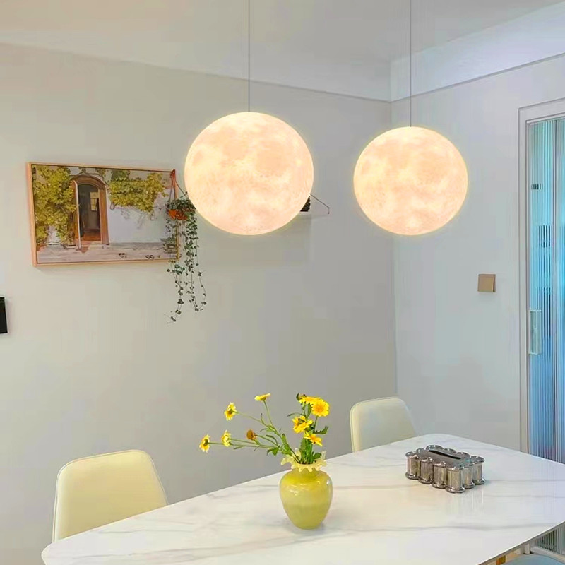 3D-Druck Mond Kronleuchter Ein – Hall Commercial Printing Bewertung und Preis
