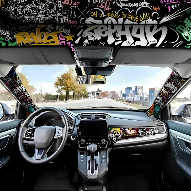 Graffiti-Muster, Auto-Innenrau – Embroidery Digitizing Software Bewertung und Preis