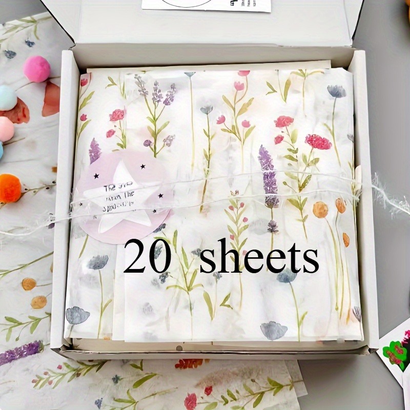 20 Blatt Geschenkpapier mit La – Commercial Printing Paper Bewertung und Preis